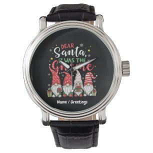 Kära Santa, det var Roligtens julkalender. Armbandsur
