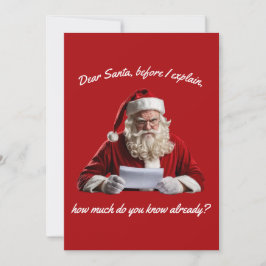 Kära Santa.. Finny Jultomten, julen Helgdag