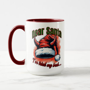 Kära Santa Funny jul Mugg
