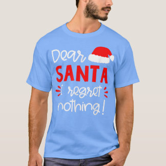 Kära Santa Funny Matching Family jul Pajama T Shirt