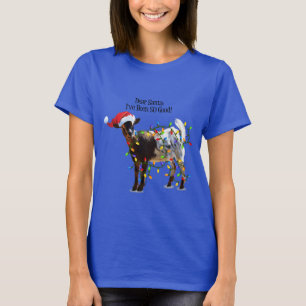 Kära Santa Goat jul Sleepshirt Tröja