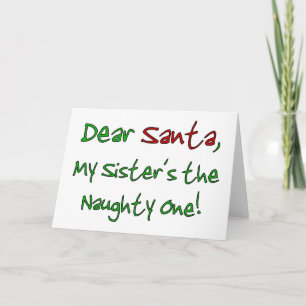 Kära Santa Helgkort