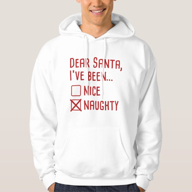 Kära Santa Hoodie (Framsida)