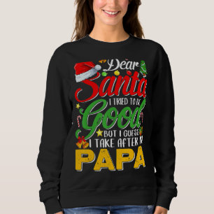 Kära Santa jag försökte vara Bra, men jag tar efte T Shirt