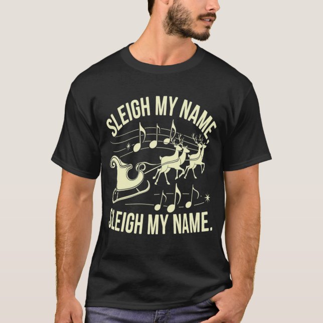 Kära Santa, jag kan förklara - Cheeky Helgdag T-Sh T Shirt (Framsida)