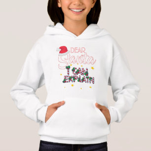 Kära Santa, jag kan förklara jul T Shirt