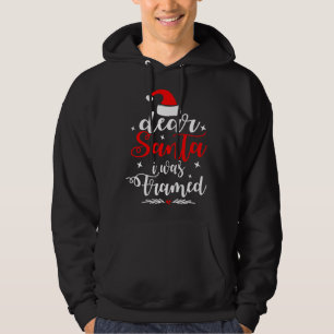 Kära Santa, jag var stygg, stel eller god jul Hoodie