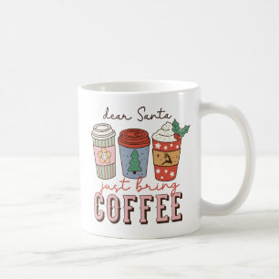 Kära Santa Julkaffe, latte Kaffemugg