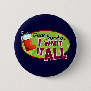 Kära Santa knäppas Knapp