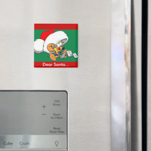 Kära Santa Mouse Magnet