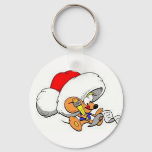 Kära Santa Mouse Nyckelring