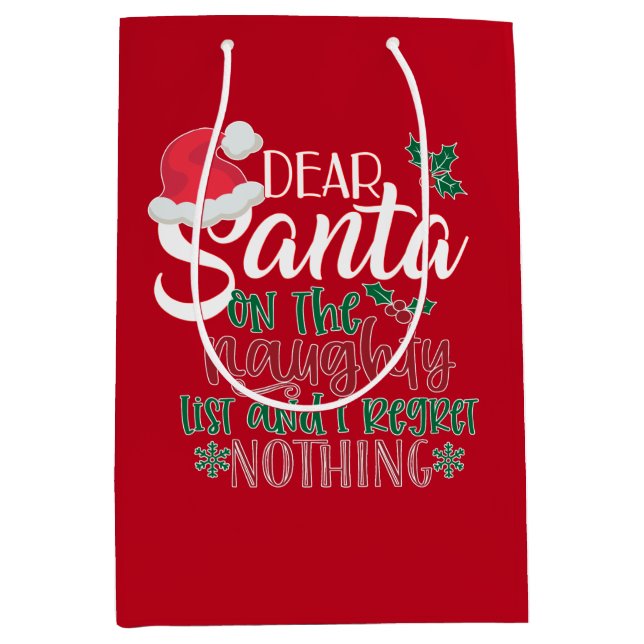 Kära Santa Paperbag (Framsidan)