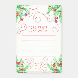 Kära Santa Post-it Block