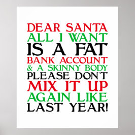 Kära Santa Poster