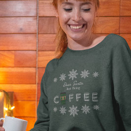 Kära Santa precis, ta med kaffe T Shirt