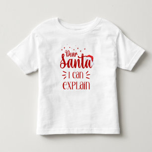 Kära Santa roligt Unisex-jul T Shirt