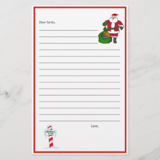 Kära Santa Stationary! Mall