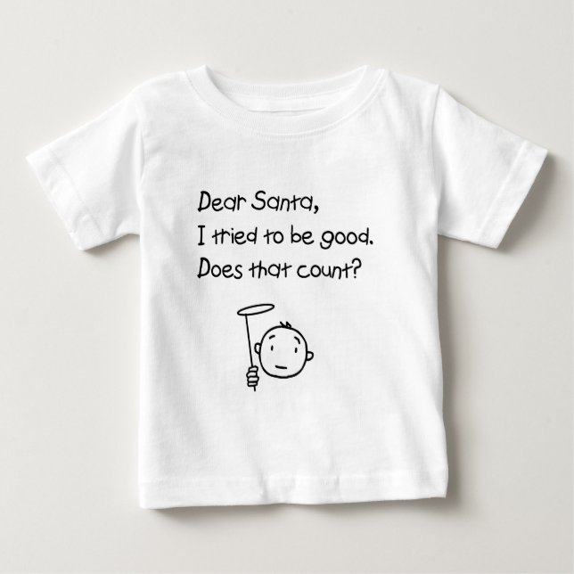 Kära Santa T-shirt (Framsida)