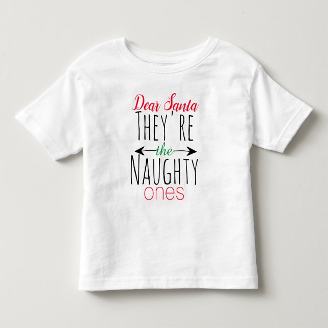 Kära Santa T Shirt (Framsida)