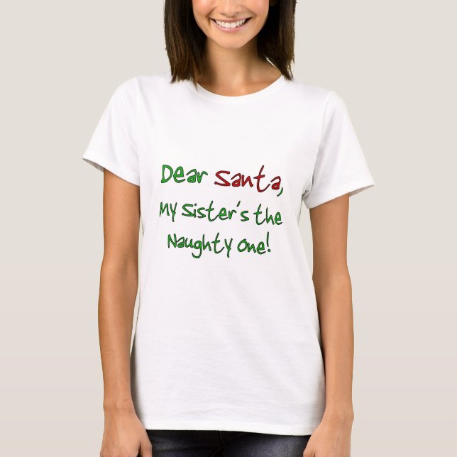 Kära Santa Tee Shirt (Framsida)