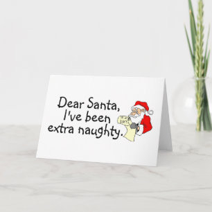 Kära Santa varaa Ive stygg extra Helgkort