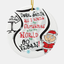 Kära Santa Vegan Wish