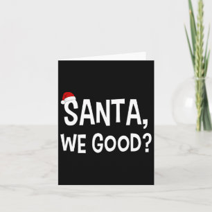 Kära Santa We Bra Funny Matching jul Pajama Kort
