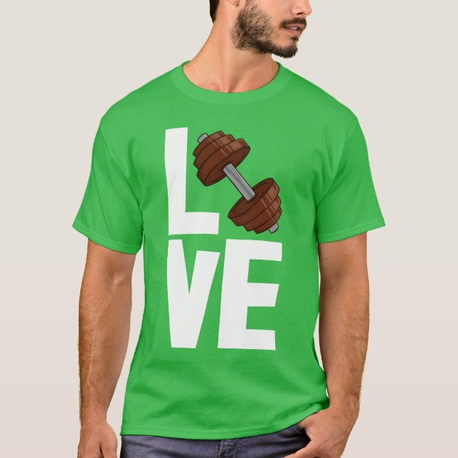 Kära skettlebell-vänner t shirt (Framsida)