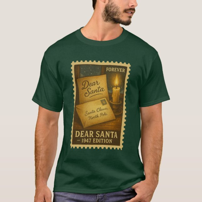 Kära Tomte – 1947 års utgåva T Shirt (Framsida)