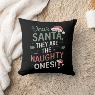 Kära Tomte De Är De Stygga Julen Kudde