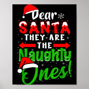Kära tomte De är de stygna roliga jul Poster