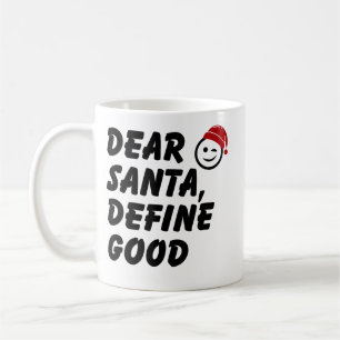 Kära Tomte Definiera Bra – Rolig Julmugg Kaffemugg