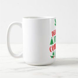 Kära Tomte Det Är Min Kollegas Fel Jul Kaffemugg