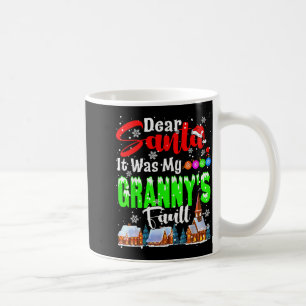 Kära tomte, det var min mormors fel tomte stygga kaffemugg