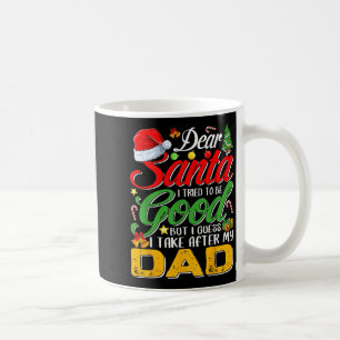 Kära tomte jag försökte vara snäll men jag liknar kaffemugg