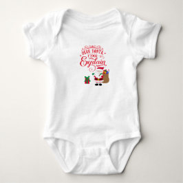 Kära tomte jag kan förklara baby jul  t shirt