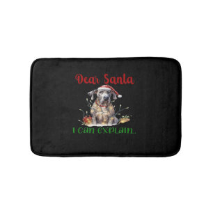 Kära tomte jag kan förklara Grand Danois Essential Badrumsmatta