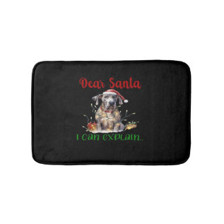 Kära tomte jag kan förklara Grand Danois Essential Badrumsmatta