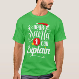 Kära tomte jag kan förklara t shirt