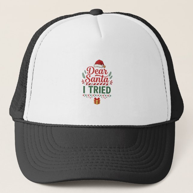 Kära Tomte Julhatt Presentlåda Keps (Framsida)