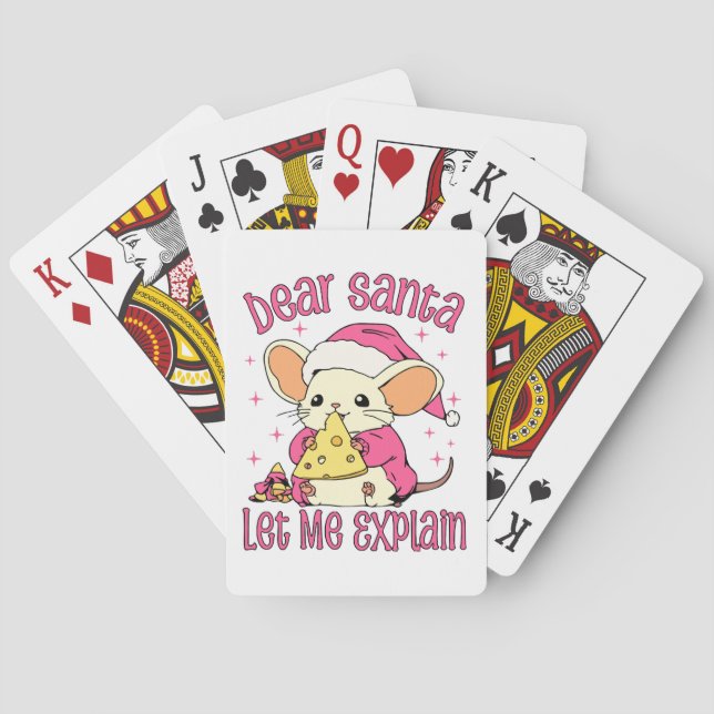 Kära tomte, låt mig förklara casinokort (Baksidan)