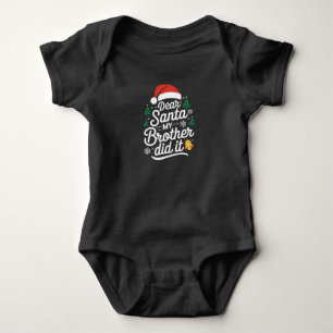 Kära Tomte Min Bror Gjorde Det Roliga Julen T Shirt
