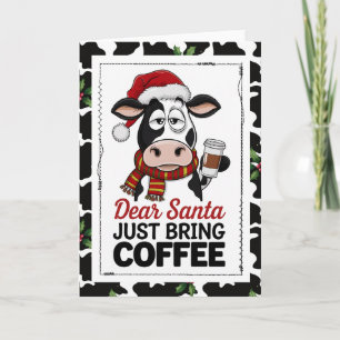 Kära Tomte Ta Med Kaffekor Kort