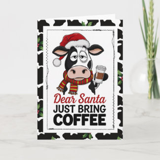 Kära Tomte Ta Med Kaffekor Kort
