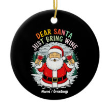 Kära Tomte, Ta Med Vin Roligt Julpresent