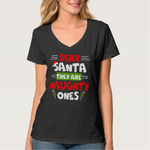 Kära tomten, de är stygga julklapp G T Shirt