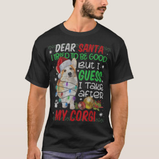 Kära tomten, jag försökte vara Bra, men jag antar T Shirt