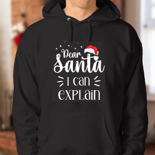 Kära Tomten, jag kan förklara den roliga julen i M Hoodie