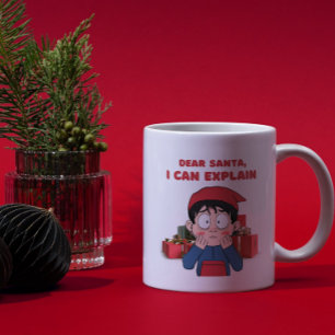 Kära Tomten, jag kan förklara julklappen Kaffemugg