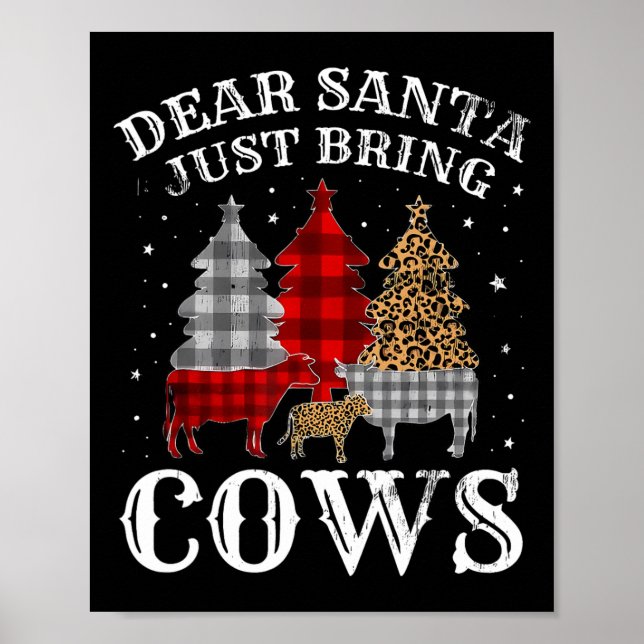 Kära tomten, ta bara med sig julklapp. poster (Framsidan)